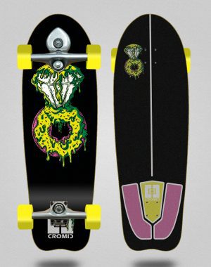 Cromic surfskate BURI trucks - Donat yellow 31 fish