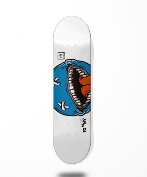 Cromic skate deck - Big Monster white blue